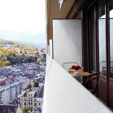 Appartement Secteur Gare Avec Balcon Et Vue Panoramique Chambéry Exterior foto